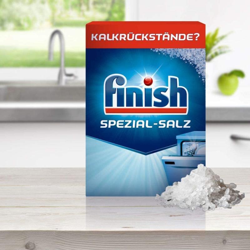 پوستر 5 نمک ماشین ظرفشویی فینیش Spezial-Salz وزن 1200 گرم