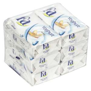 صابون شستشو فا مدل youghurt وزن 175 گرم بسته 6 عددی